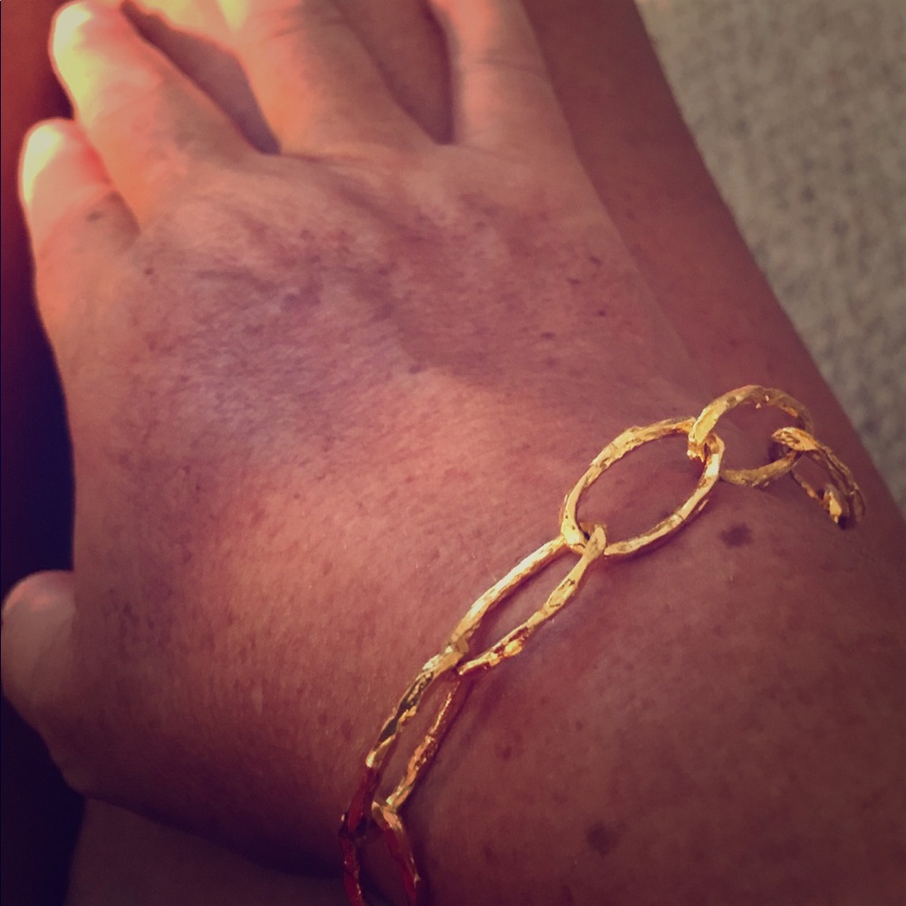 14 K Gold Bracelet by designer Mary Jane Morrison